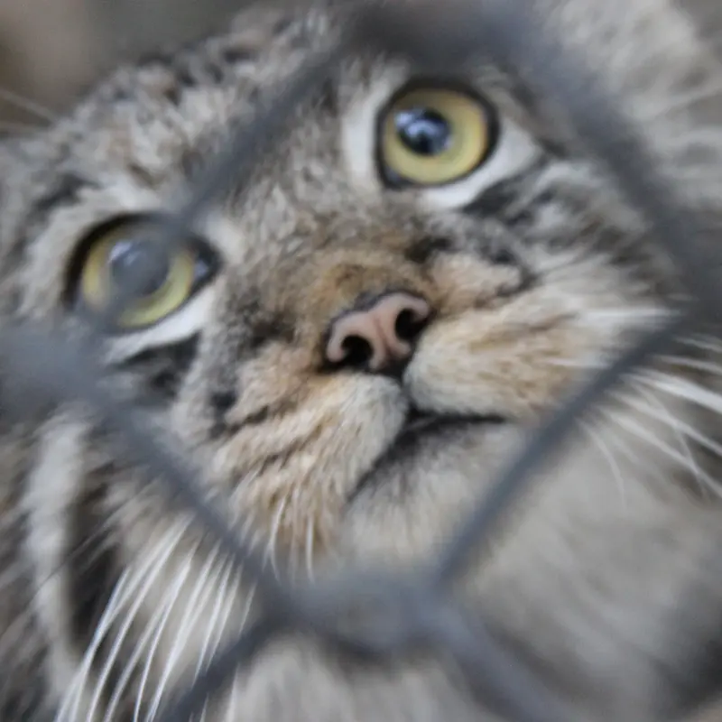 ノヴォシビルスク動物園のマヌルネコの写真