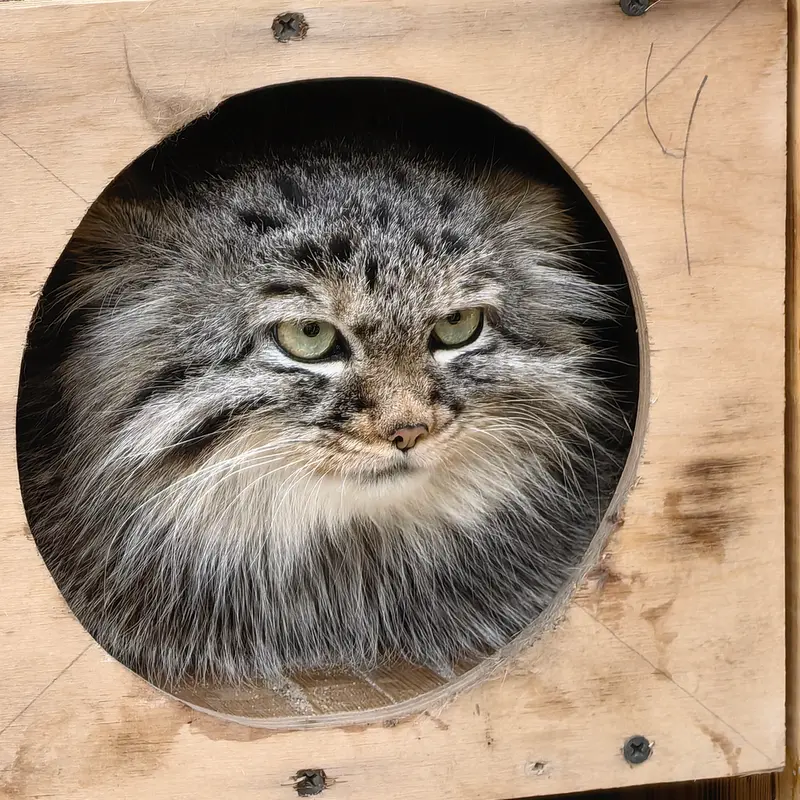 ノヴォシビルスク動物園のガビの写真