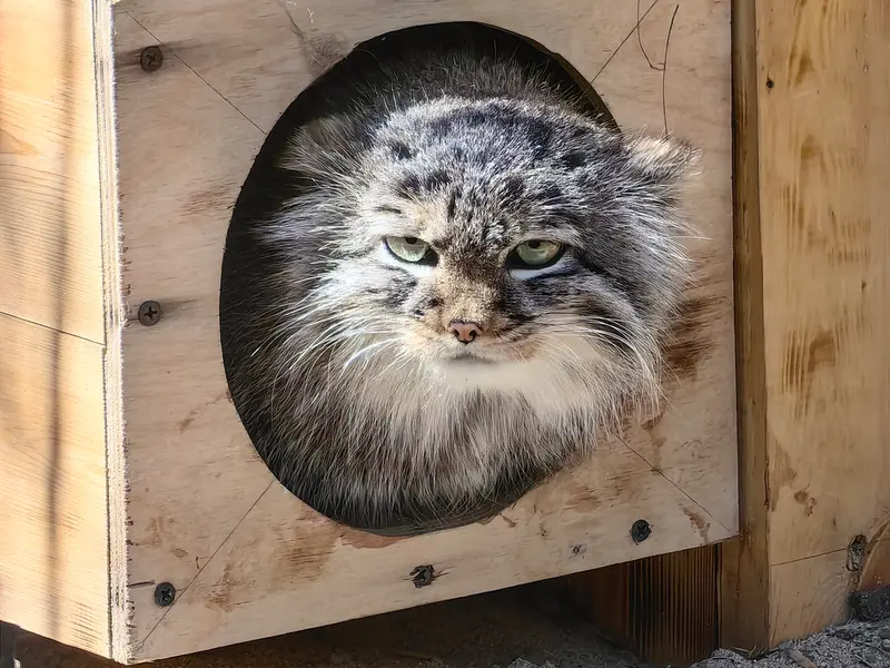 ノヴォシビルスク動物園のガビの写真